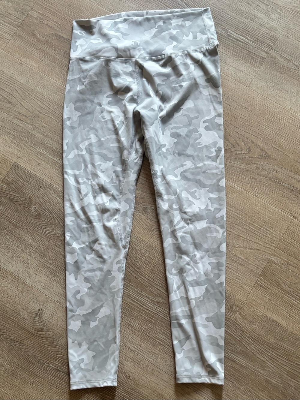 lululemon athletica Neutral Gray Camo High-Rise Leggings